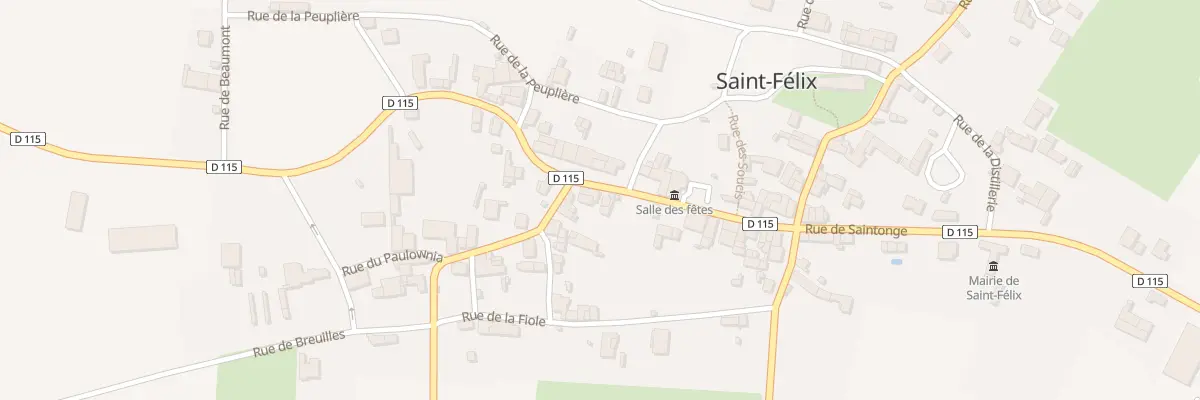 Plan du 31 Rue d’Aunis à Saint-Félix