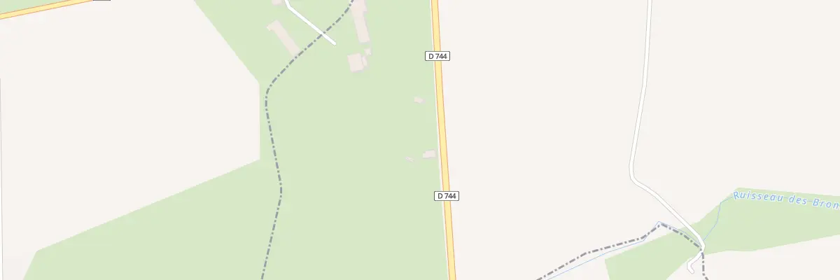 Plan du 22 Rte Départementale au Busseau