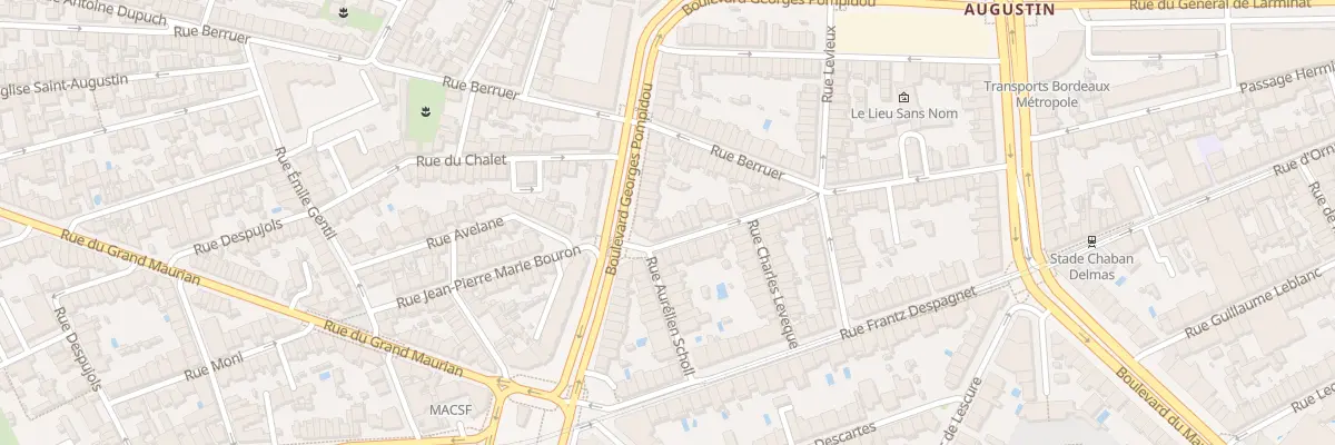 Plan du 35 Rue Edouard Larroque à Bordeaux