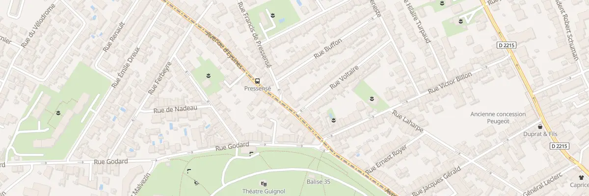 Plan du 106 Rue Francis de Pressense au Bouscat