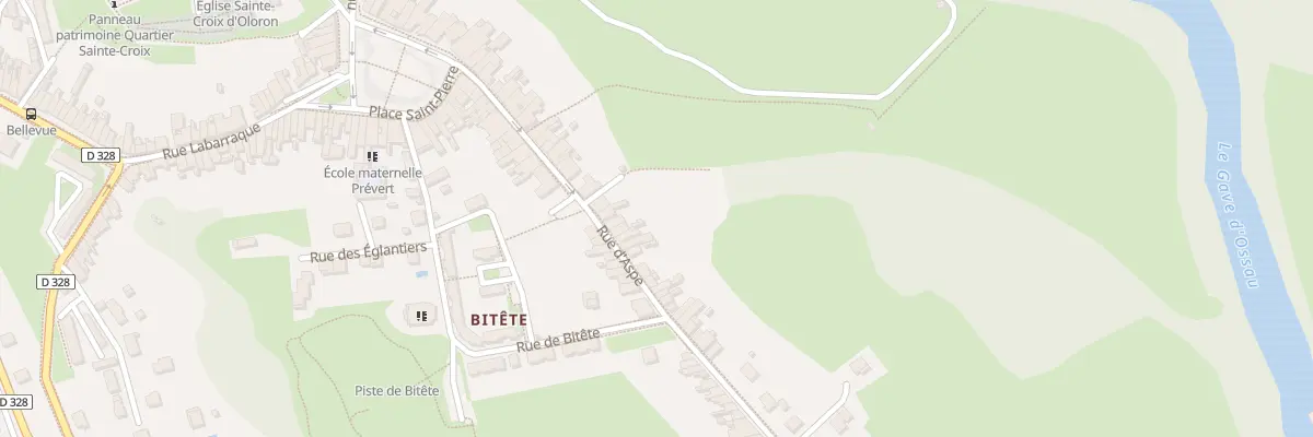 Plan du 31 Rue d’Aspe à Oloron-Sainte-Marie
