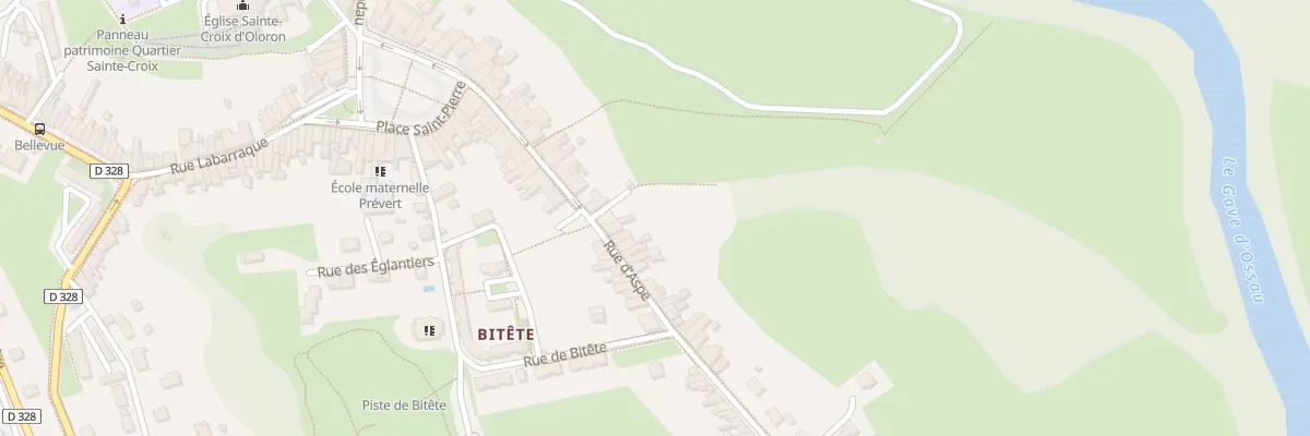 Plan du 27 Rue d’Aspe à Oloron-Sainte-Marie