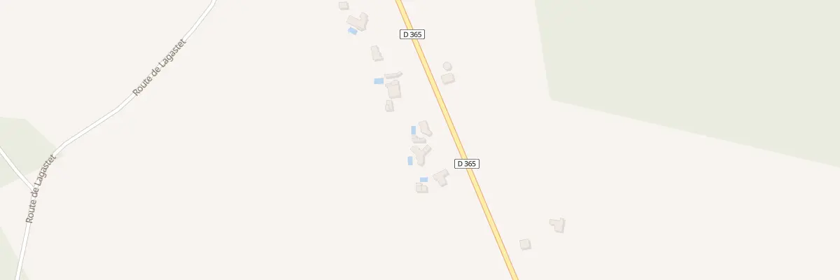 Plan du 944 Rte de Saint-sever à Aurice