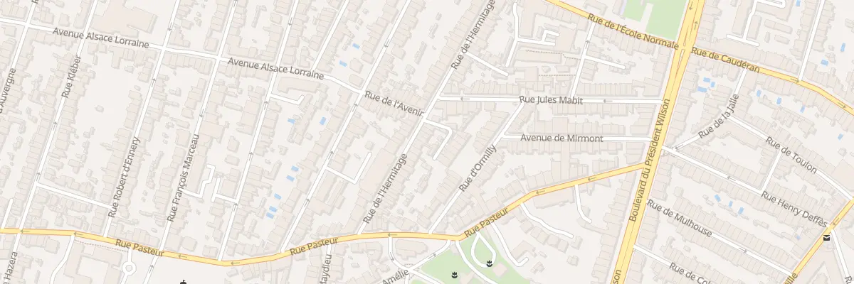 Plan du 48 Rue de l’Hermitage à Bordeaux