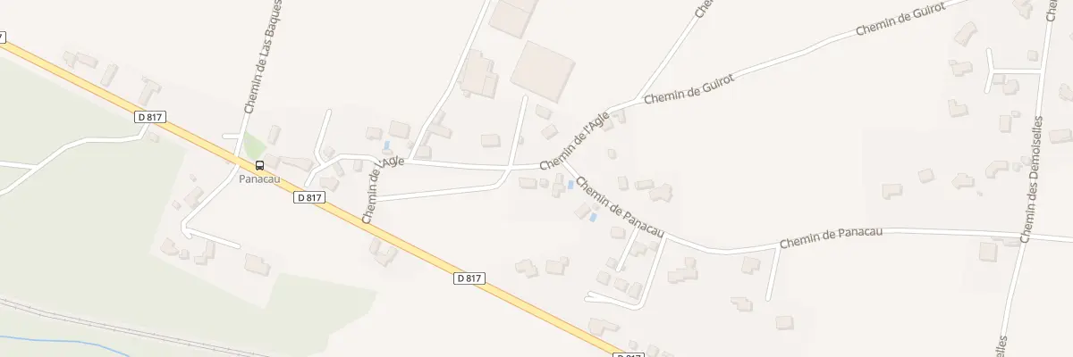 Plan du 9087 Che de L’Agle à Lacq