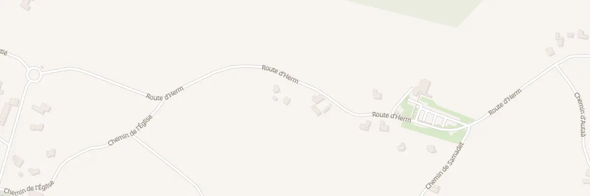 Plan du 9516 Rte d’Herm à Lacq