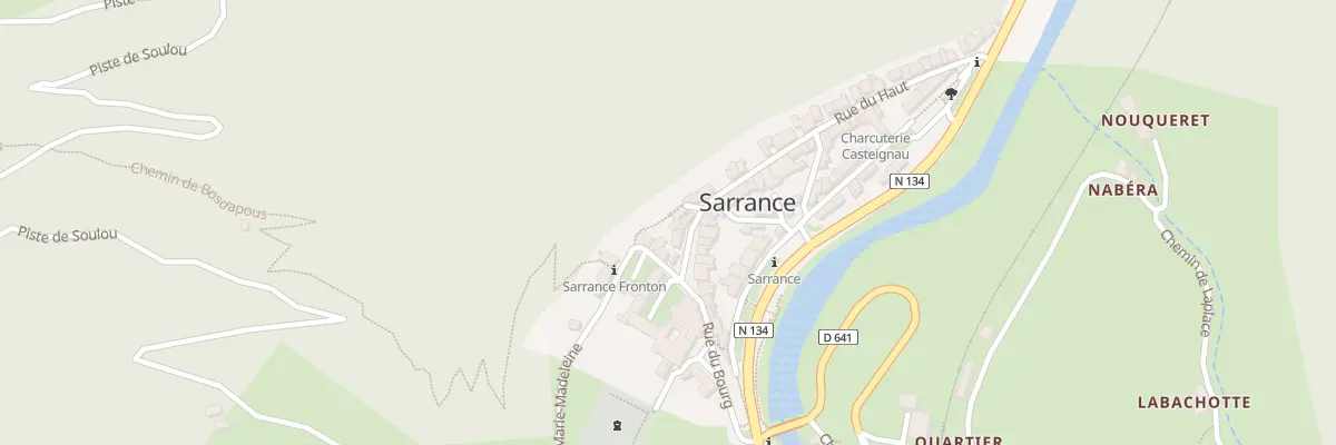Plan du 48 Rue du Haut à Sarrance