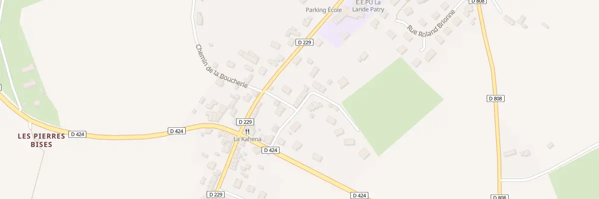 Plan du 5 Imp du Champ Martin à La Lande-Patry