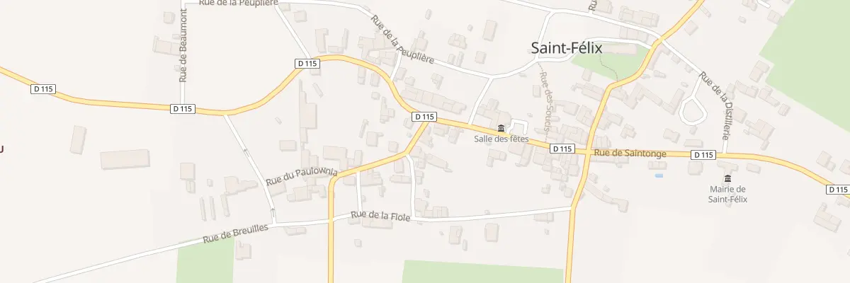 Plan du 3 Rue de Bernay à Saint-Félix