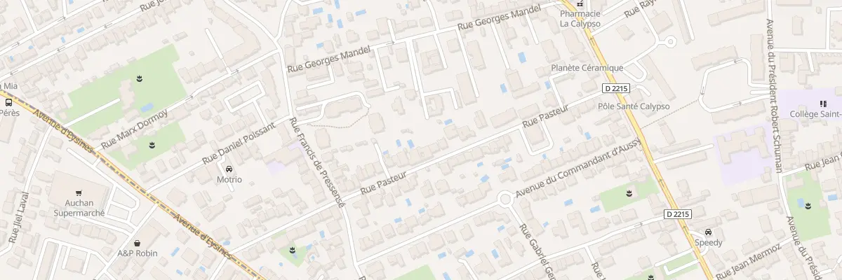 Plan du 47 Rue Pasteur au Bouscat