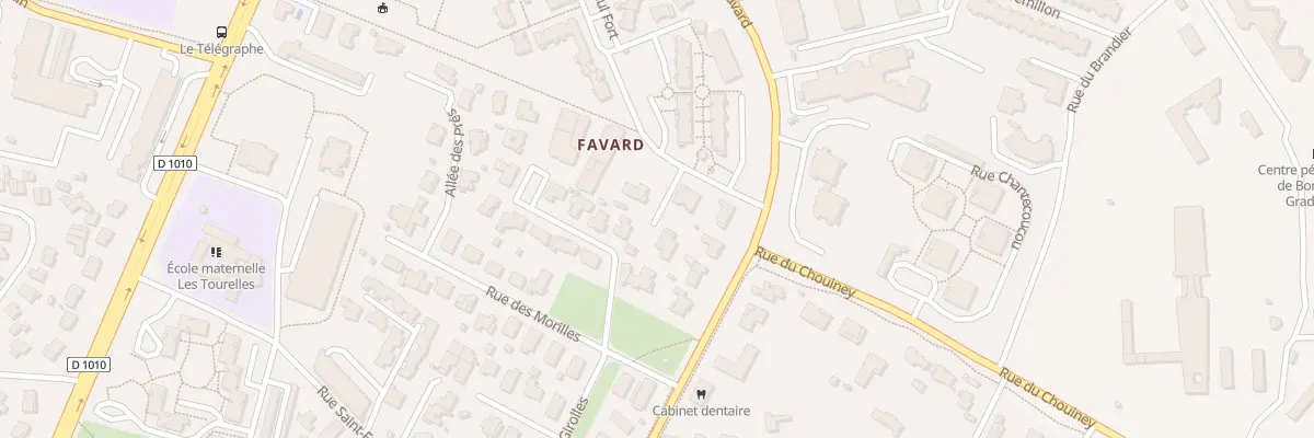 Plan du 6 Rue Paul Fort à Gradignan