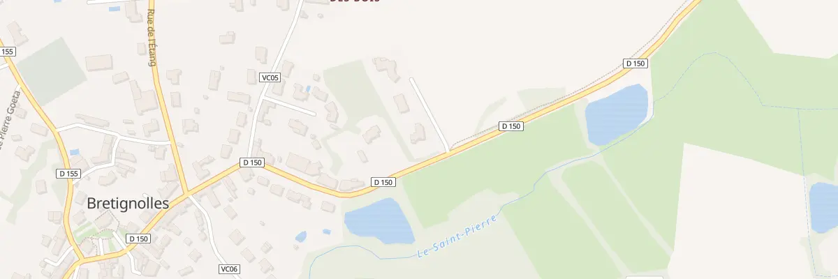 Plan du 57 Rue Saint Pierre à Bretignolles