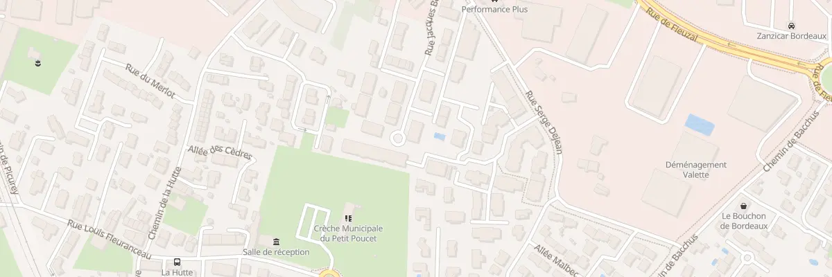 Plan du 21 Rue Jacques Bonnaire à Bruges