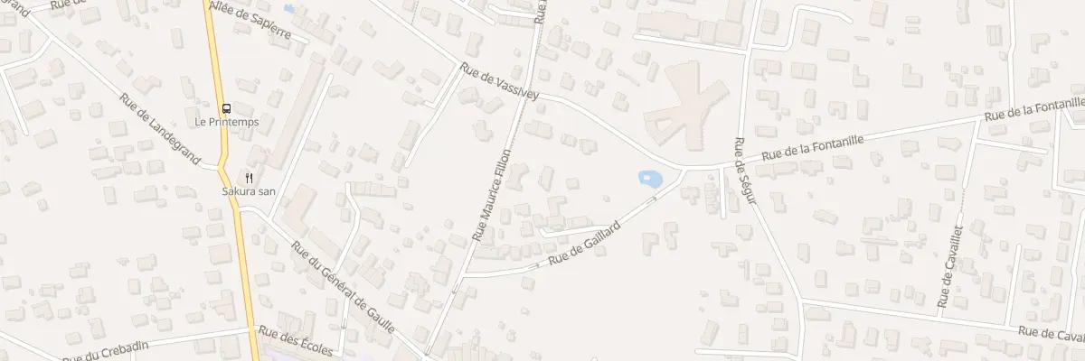Plan du 44 Rue Maurice Fillon à Parempuyre