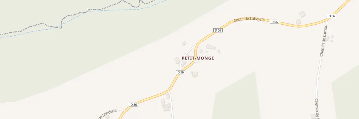 Plan du 5001F Monge à Bassercles