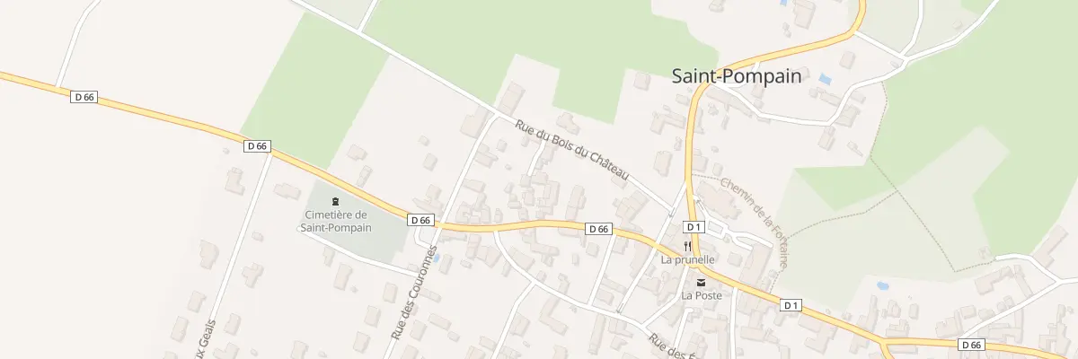 Plan du 40 Rue Alexandre Rousseau à Saint-Pompain