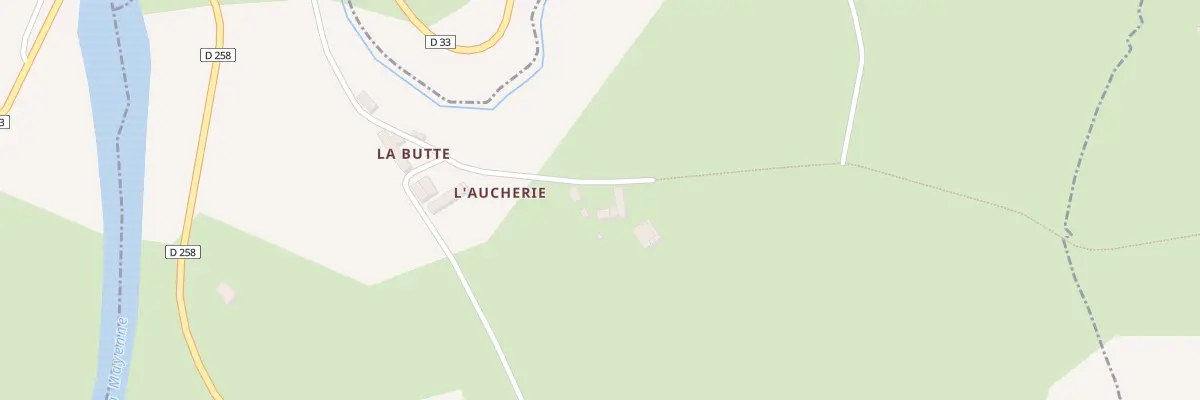 Plan du 4 Che de l’Aucherie à Saint-Loup-du-Gast