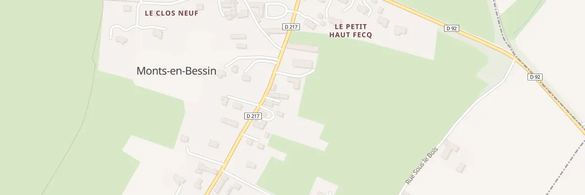 Plan du 5088 Le Petit Haut Fecq à Monts-en-Bessin