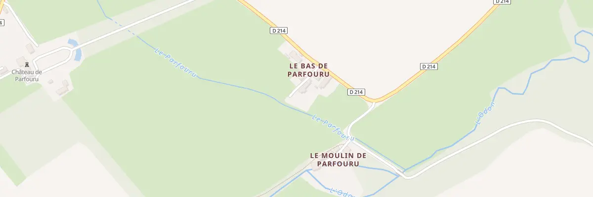 Plan du 5004 Le Bas de Parfouru à Parfouru-sur-Odon