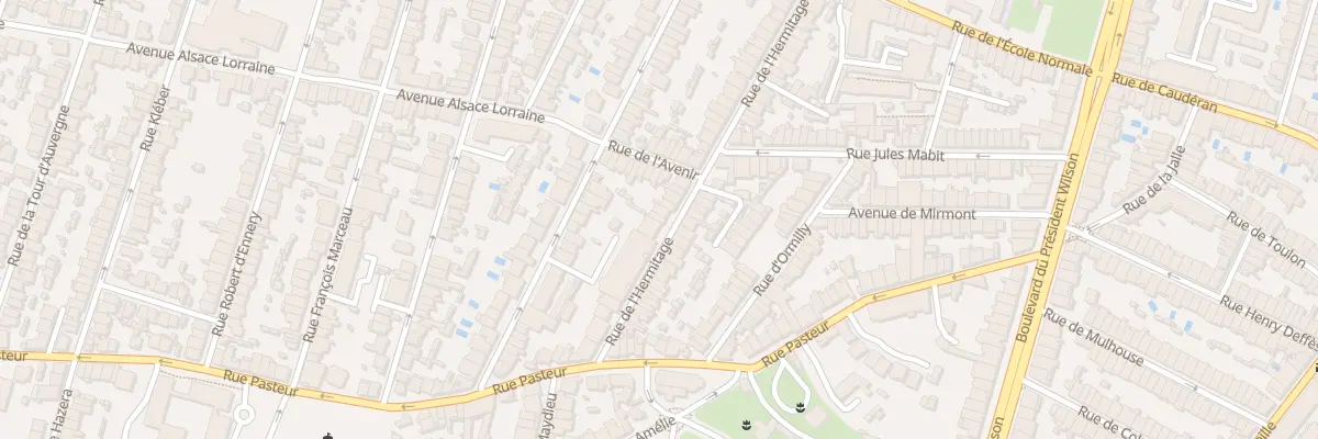 Plan du 51 Rue de l’Hermitage à Bordeaux
