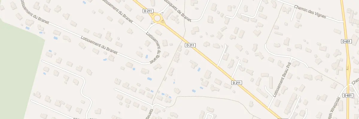 Plan du 22 Rte d’Arcachon à Saucats