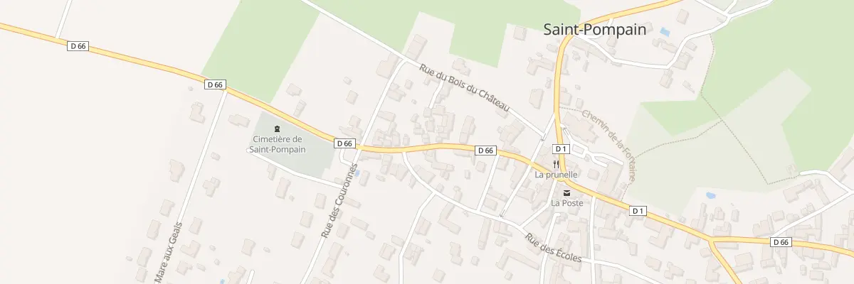 Plan du 42 Rue Alexandre Rousseau à Saint-Pompain