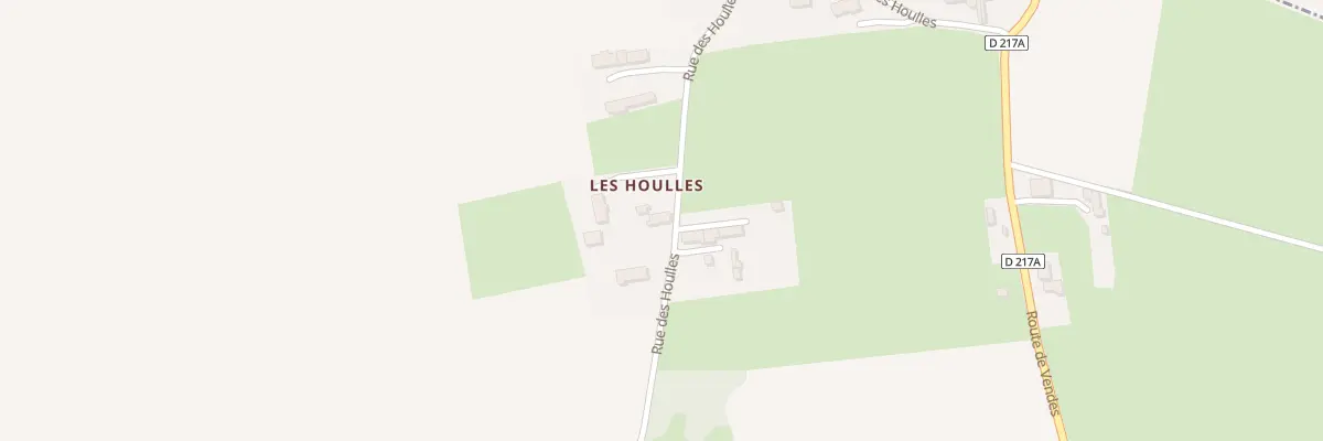 Plan du 5041 Les Houlles à Monts-en-Bessin