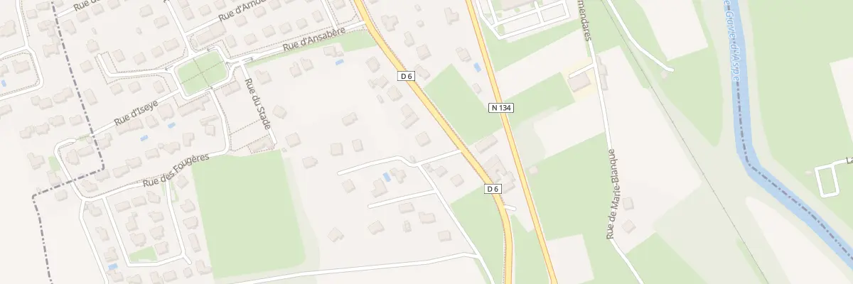 Plan du 5116 Rue du Labigouer à Gurmençon