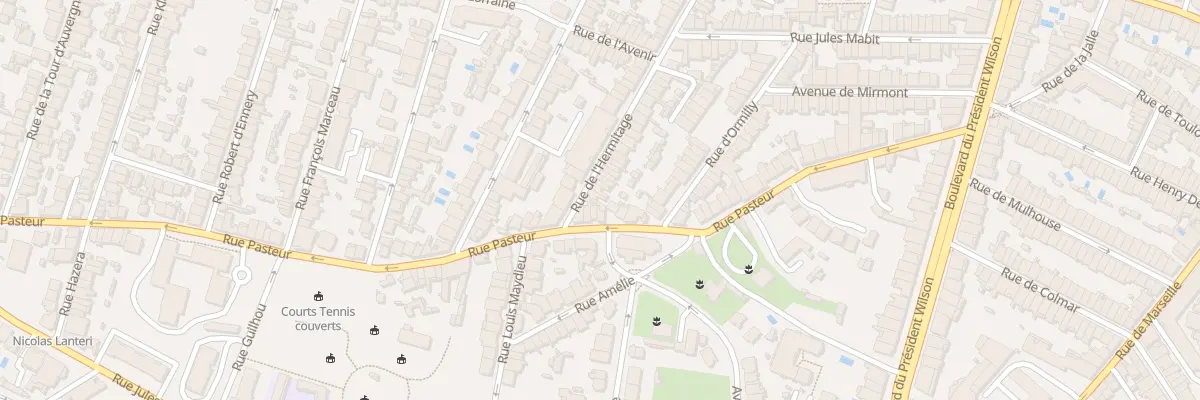 Plan du 80 Rue de l’Hermitage à Bordeaux