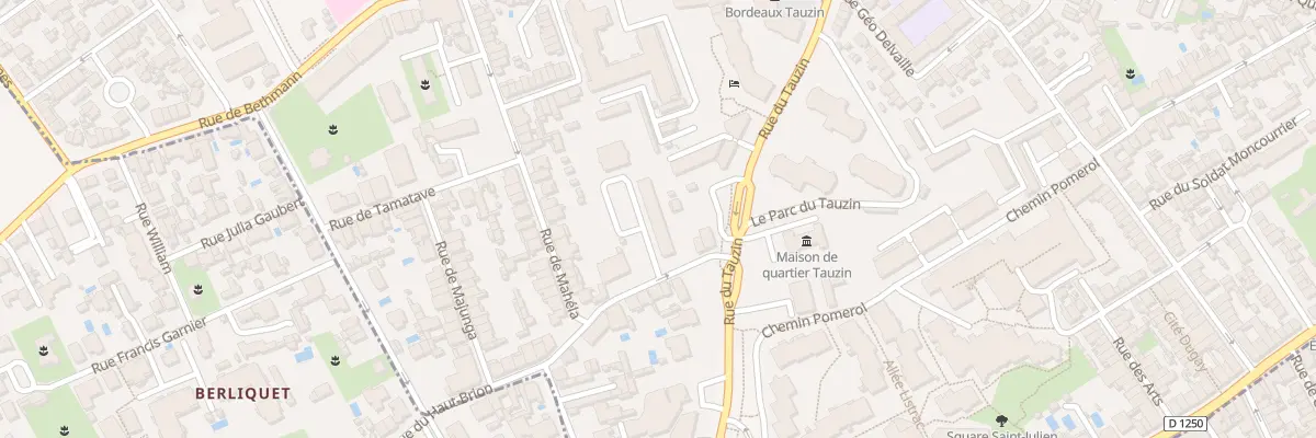 Plan du 19 Rue du Haut Brion à Bordeaux