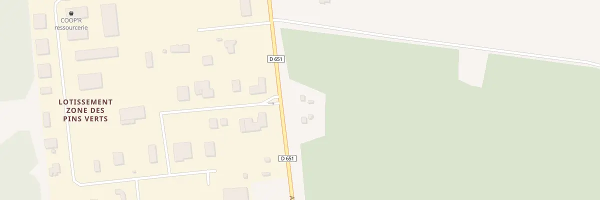 Plan du 3 Migelane à Saucats