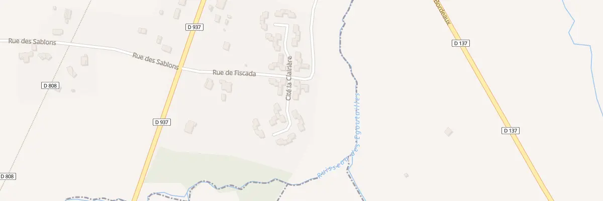 Plan du 13 Cité la Clairière à Eyrans