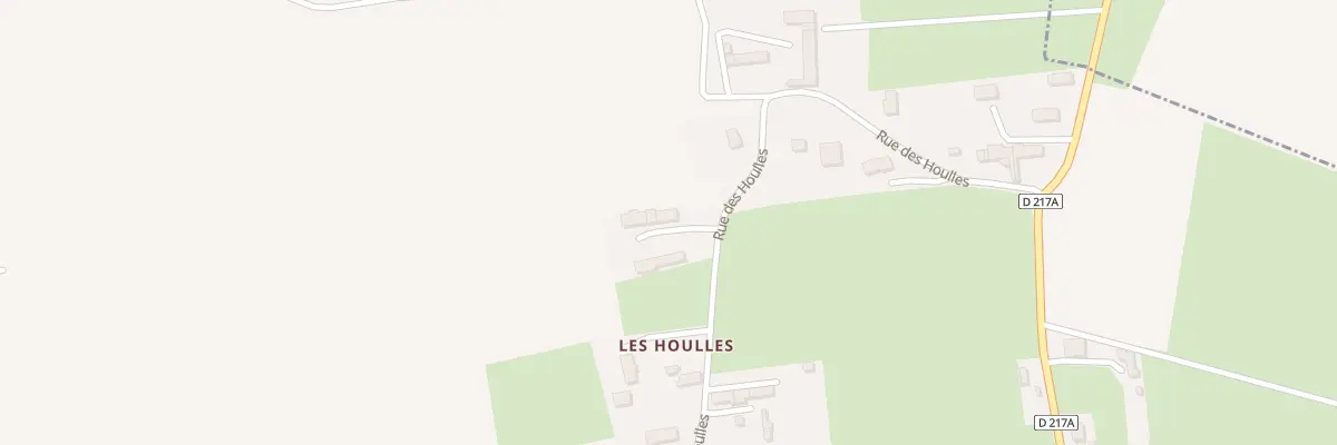 Plan du 5040 Les Houlles à Monts-en-Bessin