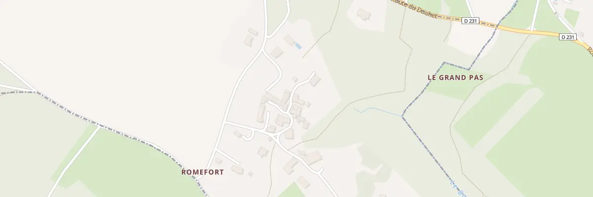 Plan du 1 Imp Georges Bizet à Taillebourg