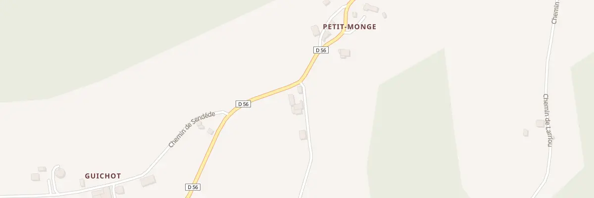 Plan du 4 Pere à Castelner