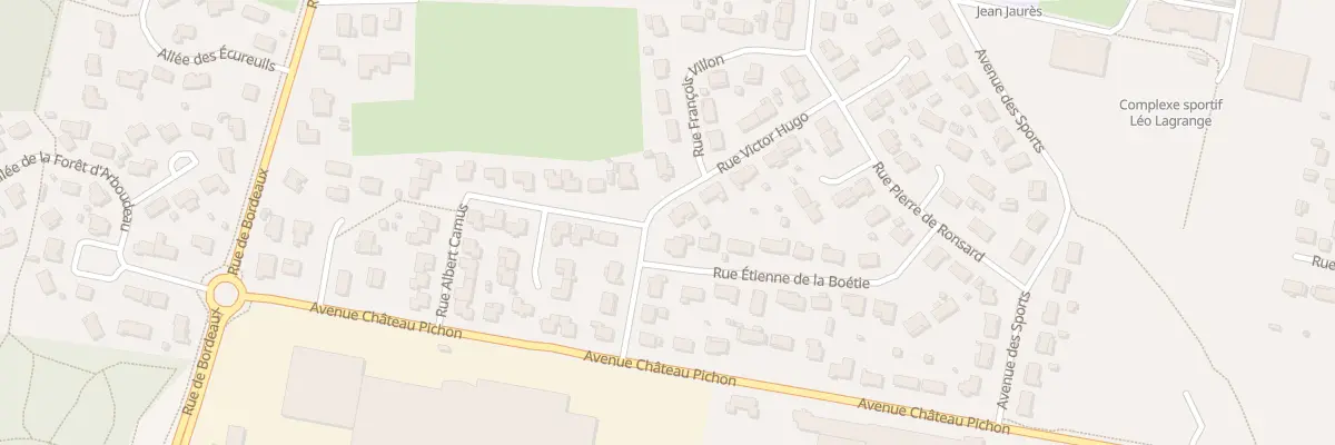 Plan du 11B Rue Victor Hugo à Parempuyre