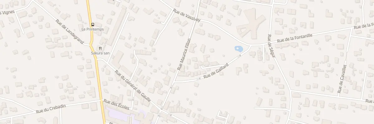 Plan du 38 Rue Maurice Fillon à Parempuyre