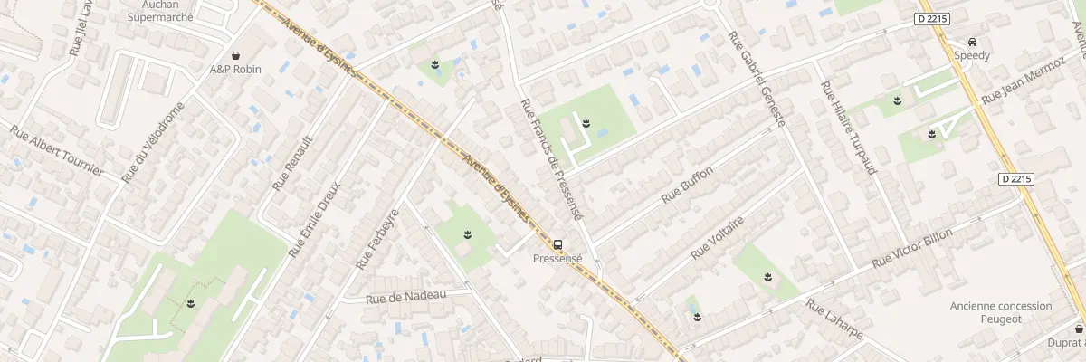 Plan du 101 Rue Francis de Pressense au Bouscat