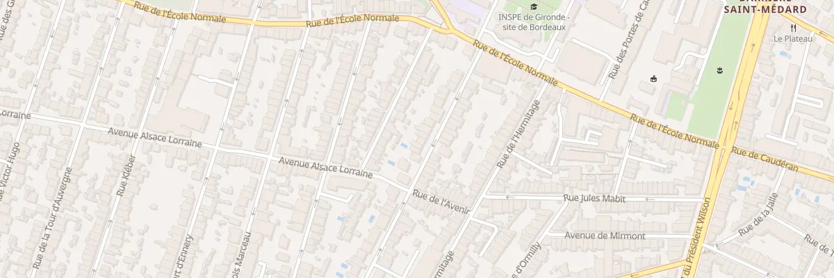 Plan du 27 Rue Famatina à Bordeaux