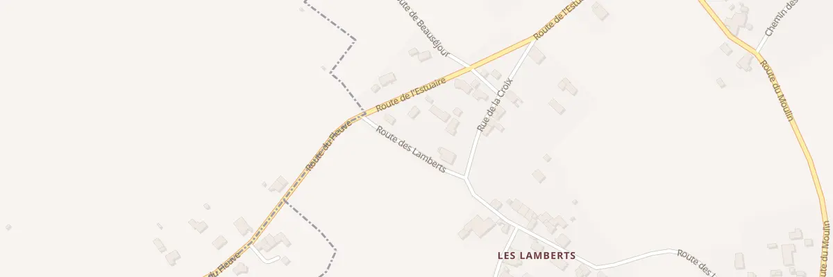 Plan du 7 Rte des Lamberts à Comps
