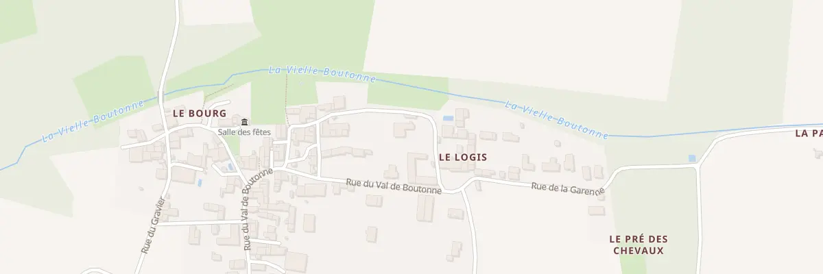 Plan du 26 Rue du Logis à Voissay