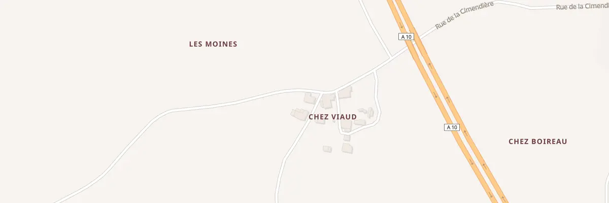 Plan du 4 Chez Viaud à Saint-Martial-de-Mirambeau