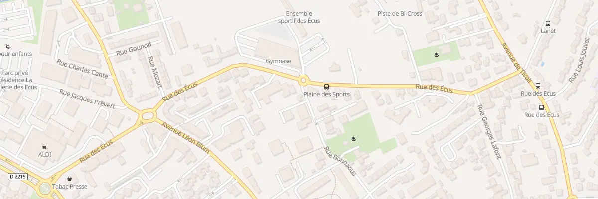 Plan du 90 Rue Bonnaous au Bouscat