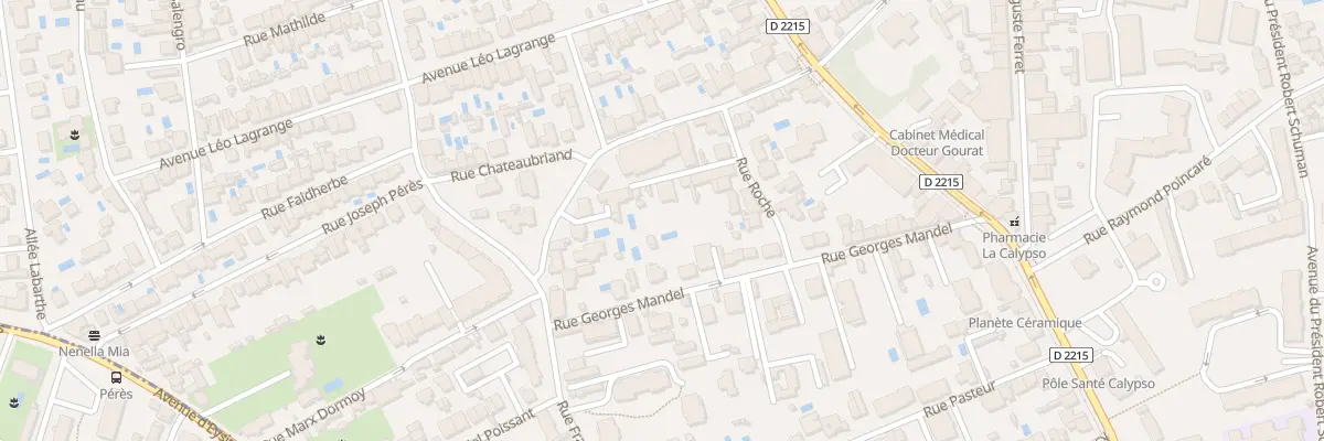 Plan du 7 Rue Roche au Bouscat