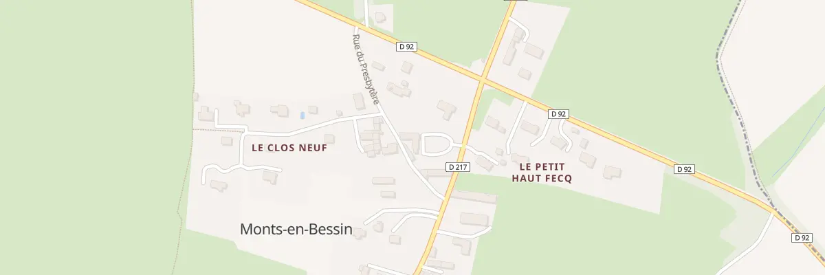 Plan du 5082 Le Petit Haut Fecq à Monts-en-Bessin