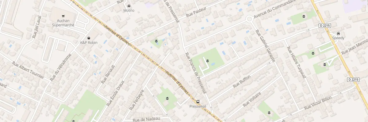 Plan du 87 Rue Francis de Pressense au Bouscat