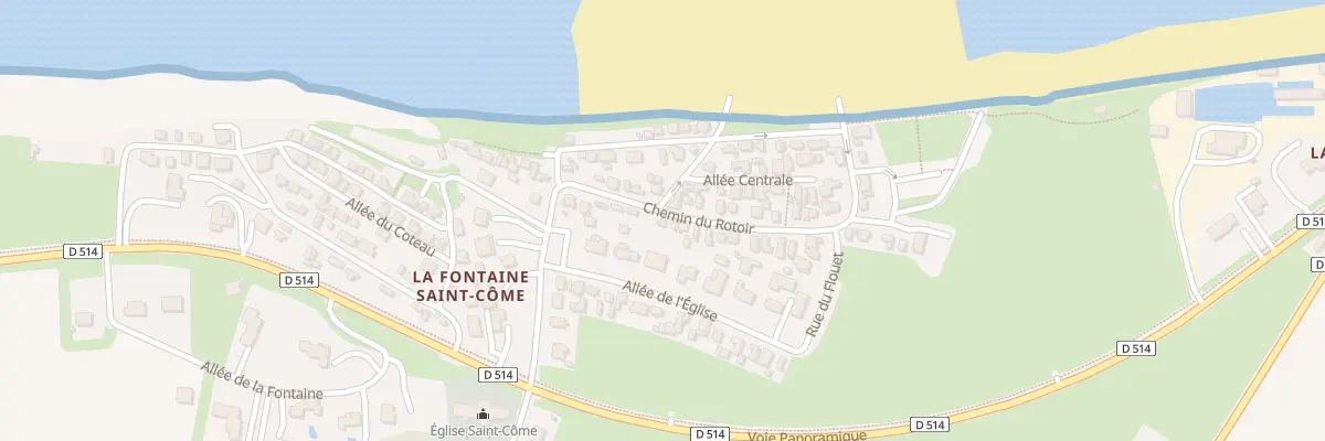 Plan du 22 Che du Rotoir à Saint-Côme-de-Fresné