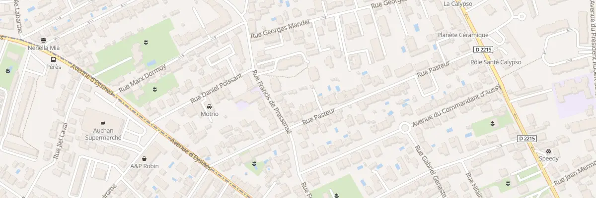Plan du 65 Rue Pasteur au Bouscat