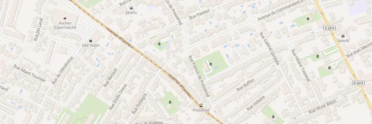Plan du 85 Rue Francis de Pressense au Bouscat