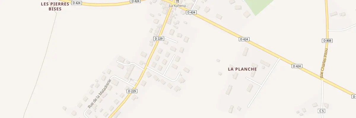 Plan du 9 Le Haut Courtil à La Lande-Patry